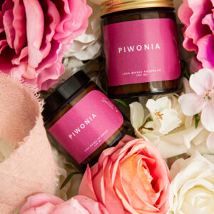 zapach piwonii świeczka zapachowa piwonia