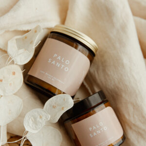 palo santo świeczka zapachowa świeca sojowa