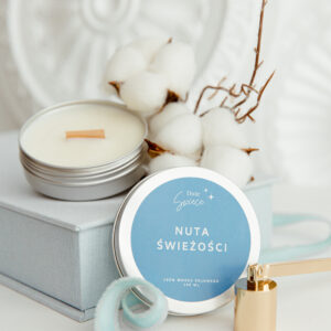 Świeca sojowa Nuta Świeżości 180ml